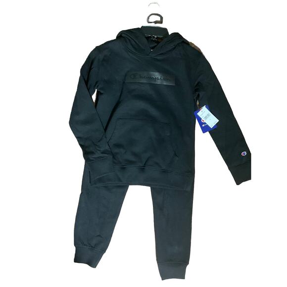 Champion Youth Boys Hoodie Pants Tracksuit Set Size 8 (S) NWT - Picture 1 of 9
